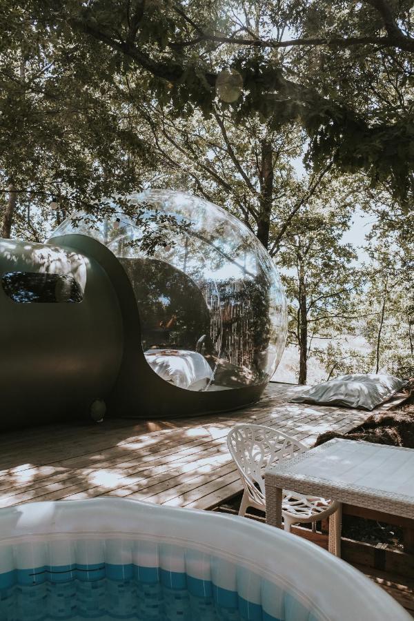 Atmosfera Bubble Glamping Hotel Satriano di Lucania Luaran gambar