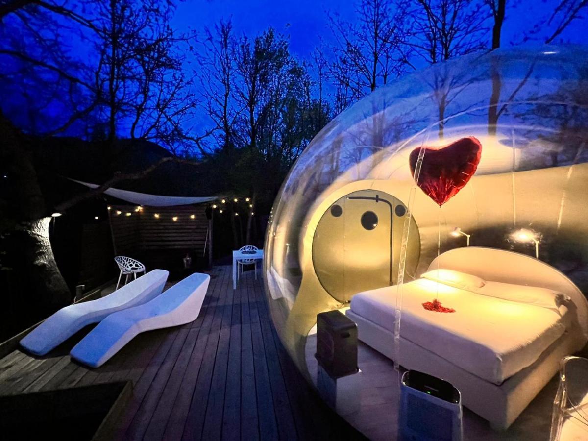 Atmosfera Bubble Glamping Hotel Satriano di Lucania Luaran gambar